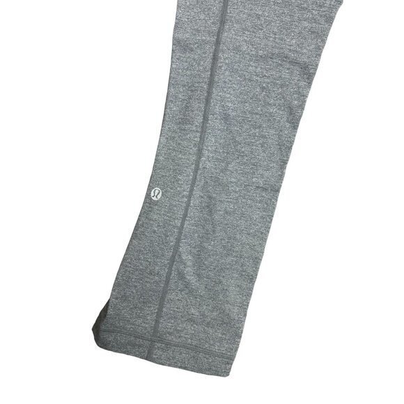 Lululemon Womens Size 10 Gray‎ Gym Casual Workout Leggings - Picture 7 of 8